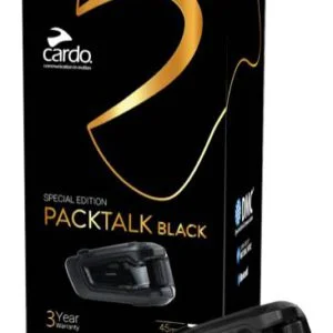 CARDO Мотогарнитура PACKTALK BLACK JBL SINGLE